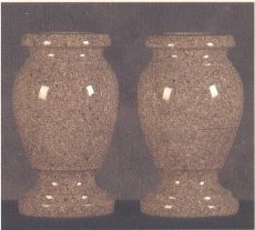 8X14 Granite Vase - Click Image to Close