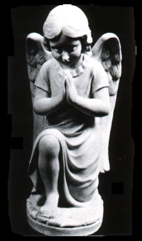 Kneeling Angel - RMS 218S - Click Image to Close