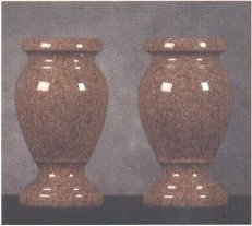 7X12 Granite Vase - Click Image to Close